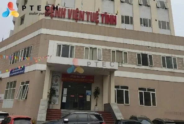 Lắp máy RO cho bệnh viện Tuệ Tĩnh - Hà Đông